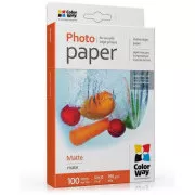 Papier fotograficzny COLORWAY/matowy 190g/m2, 10x15/ 100 sztuk