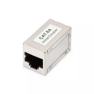 Złącze Digitus Modular CAT6A, w pełni ekranowane RJ45-RJ45 Złącze Digitus Modular CAT6A, w pełni ekranowane RJ45-RJ45