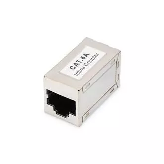 Złącze Digitus Modular CAT6A, w pełni ekranowane RJ45-RJ45 Złącze Digitus Modular CAT6A, w pełni ekranowane RJ45-RJ45