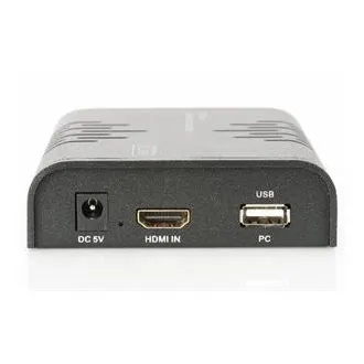 Przedłużacz KVM DIGITUS HDMI, 120 m, Full HD, 1080p przez kabel sieciowy (Cat 5, 5E, 6),