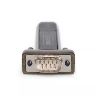 Konwerter DIGITUS USB 2.0 na port szeregowy, DSUB 9M wraz z kablem. Kabel USB A 80cm Konwerter DIGITUS USB 2.0 na port szeregowy, DSUB 9M wraz z kablem. Kabel USB A 80cm