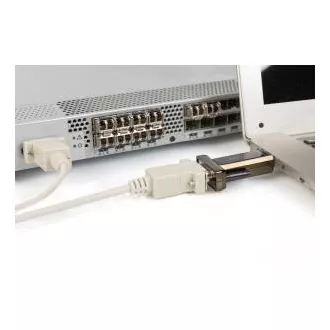 Konwerter DIGITUS USB 2.0 na port szeregowy, DSUB 9M wraz z kablem. Kabel USB A 80cm Konwerter DIGITUS USB 2.0 na port szeregowy, DSUB 9M wraz z kablem. Kabel USB A 80cm
