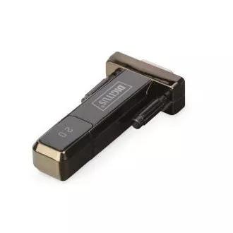Konwerter DIGITUS USB 2.0 na port szeregowy, DSUB 9M wraz z kablem. Kabel USB A 80cm Konwerter DIGITUS USB 2.0 na port szeregowy, DSUB 9M wraz z kablem. Kabel USB A 80cm
