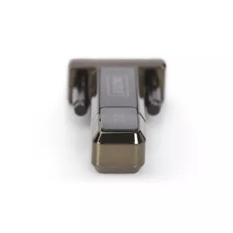 Konwerter DIGITUS USB 2.0 na port szeregowy, DSUB 9M wraz z kablem. Kabel USB A 80cm Konwerter DIGITUS USB 2.0 na port szeregowy, DSUB 9M wraz z kablem. Kabel USB A 80cm
