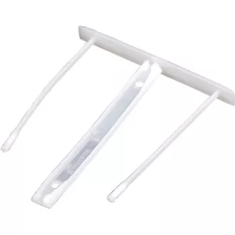 Klips archiwizacyjny Fellowes, długość 85 mm, (50 sztuk), biały