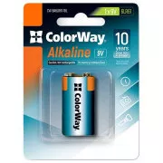 Bateria alkaliczna Colorway 6LR61/ 9V/ 1 szt. w opakowaniu/ Blister