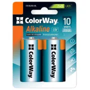 Bateria alkaliczna Colorway D/LR20/ 1,5V/ 2 sztuki w opakowaniu/ blister
