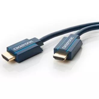 Kabel ClickTronic HQ OFC HDMI High Speed z Ethernetem, pozłacany, 4K@60Hz, 20m
