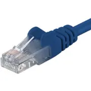PremiumCord Kabel krosowy UTP RJ45-RJ45 CAT6 7m niebieski