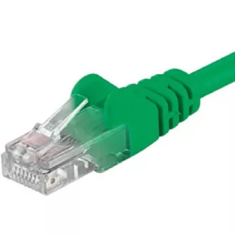 PremiumCord Kabel krosowy UTP RJ45-RJ45 CAT6 7m zielony