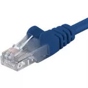 PremiumCord Kabel krosowy UTP RJ45-RJ45 CAT6 10m niebieski