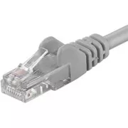 PremiumCord Kabel krosowy UTP RJ45-RJ45 CAT6 0,25m szary
