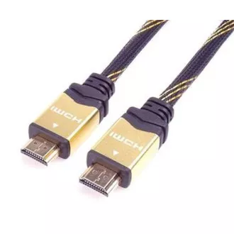 PremiumCord HDMI 2.0 High Speed   kabel Ethernet HQ, pozłacane złącza, 2 m