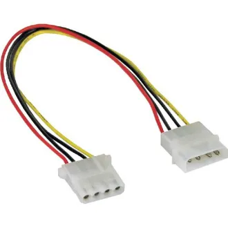 Przedłużacz zasilania PremiumCord 5,25" molex 37 cm Przedłużacz zasilania PremiumCord 5,25" molex 37 cm