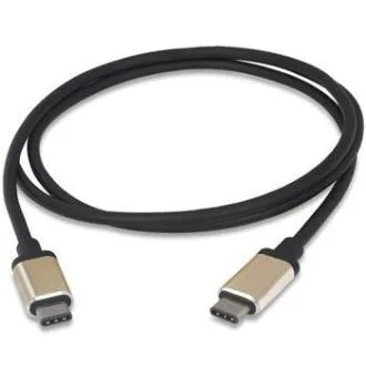 PremiumCord Kabel USB 3.1, wtyk typu C (męski) – wtyk typu C (męski), 1 m, aluminiowe wtyki