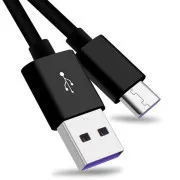PremiumCord Kabel USB 3.1 C/M - USB 2.0 A/M, Super szybkie ładowanie 5A, czarny, 2m