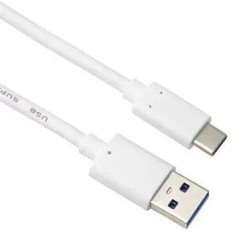 PremiumCord USB-C do USB 3.0 A (USB 3.1 generacji 2, 3A, 10Gbit/s) 0,5 m biały PremiumCord USB-C do USB 3.0 A (USB 3.1 generacji 2, 3A, 10Gbit/s) 0,5 m biały