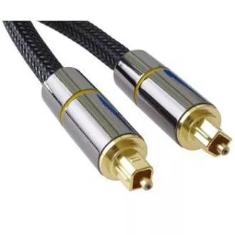 PremiumCord Optyczny kabel audio Toslink, OD:7mm, metalowa konstrukcja nylon 3m PremiumCord Optyczny kabel audio Toslink, OD:7mm, metalowa konstrukcja nylon 3m