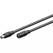 Przedłużacz złącza zasilania PremiumCord 5,5/2,1 mm, długość: 3 m