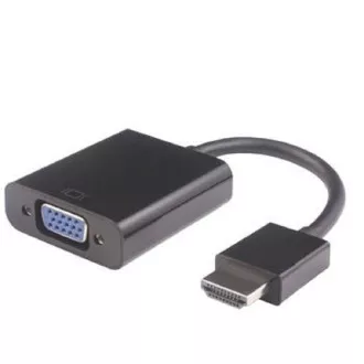 Konwerter PremiumCord HDMI na VGA z gniazdem stereo 3,5 mm - czarny