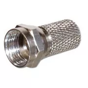 PremiumCord Sat. Złącze F dla kabla 6,5 mm w wersji Cut, długość 20 mm