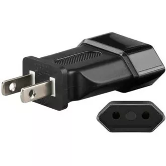 goobay Adapter podróżny USA/Japonia do urządzeń i ładowarek z wtyczką europejską
