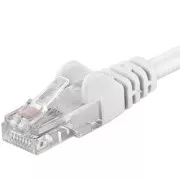 PremiumCord Kabel krosowy UTP RJ45-RJ45 CAT6 1,5 m biały