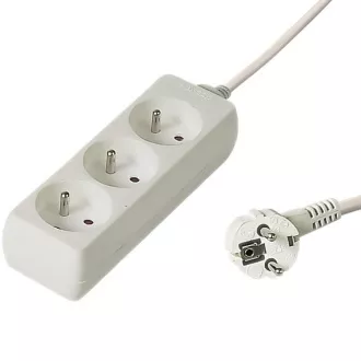 PremiumCord Przedłużacz 230V 1,5m 3 gniazda