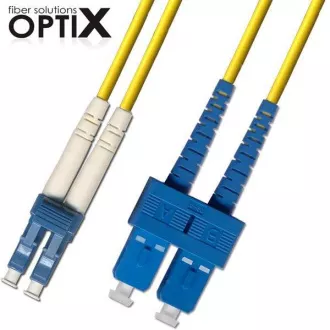 OPTIX LC/UPC-SC/UPC Optyczny kabel krosowy 09/125 3m G657A