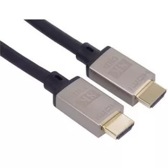 Kabel PremiumCord Ultra High Speed HDMI 2.1 8K@60Hz, 4K@120Hz długość 1,5m metalowe pozłacane złącza