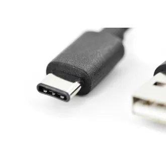 Kabel połączeniowy Digitus USB C do A 1,0 m, 3 A, 480 MB, wersja 2.0