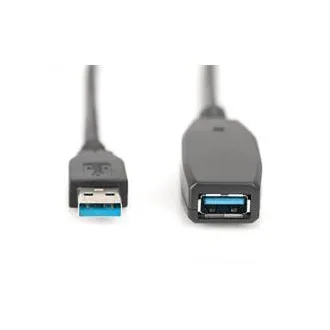 Aktywny przedłużacz Digitus USB 3.0 o długości: 20 m Aktywny przedłużacz Digitus USB 3.0 o długości: 20 m