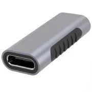 PremiumCord Aluminiowe złącze USB-C żeńskie - USB-C żeńskie