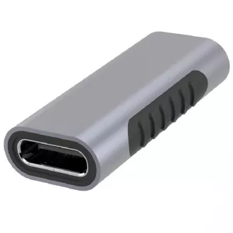 PremiumCord Aluminiowe złącze USB-C żeńskie - USB-C żeńskie