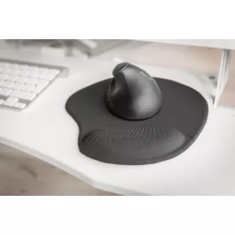 DIGITUS Ergonomiczna podkładka pod mysz z podpórką pod nadgarstki, czarna DIGITUS Ergonomiczna podkładka pod mysz z podpórką pod nadgarstki, czarna