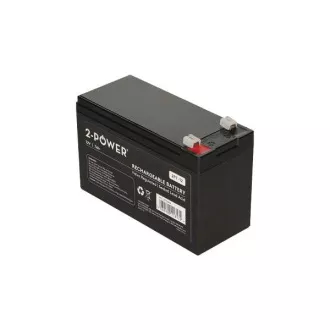 2-Power 2P7-12 12V 7Ah VRLA Battery F2 (Faston 250)