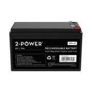 2-Power 2P9-12 12V 9Ah VRLA Battery F2 ( FASTON 250 )