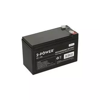 2-Power 2P9-12 12V 9Ah VRLA Battery F2 ( FASTON 250 ) 2-Power 2P9-12 12V 9Ah VRLA Battery F2 ( FASTON 250 )