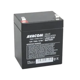 Akumulator Avacom 12 V 5 Ah F2 HighRate (PBAV-12V005-F2AH)