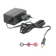 Uniwersalny zasilacz AVACOM 12V 1A 12W złącze 5,5mm x 2,1mm plus biegun w środku