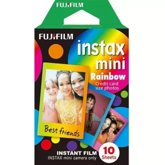 Fujifilm COLORFILM INSTAX mini 10 zdjęć - RAINBOW Fujifilm COLORFILM INSTAX mini 10 zdjęć - RAINBOW