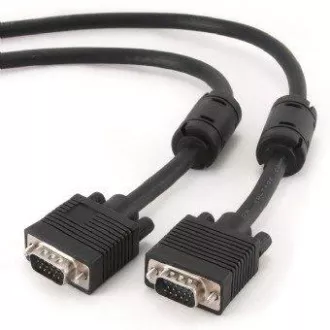 GEMBIRD Kabel połączeniowy do mon 15M/15M VGA 15m ekranowany extra, ferrity BLACK GEMBIRD Kabel połączeniowy do mon 15M/15M VGA 15m ekranowany extra, ferrity BLACK