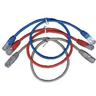 GEMBIRD Kabel krosowy c5e UTP 0,5m NIEBIESKI