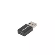 Adapter LANBERG USB-C(F) 3.1 na USB-A(M) czarny