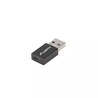 Adapter LANBERG USB-C(F) 3.1 na USB-A(M) czarny