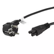 LANBERG CEE 7/7 (MICKEY) do IEC 320 C5 POWER CORD 1.8M VDE czarny
