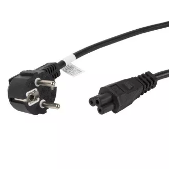 LANBERG CEE 7/7 (MICKEY) do IEC 320 C5 POWER CORD 1.8M VDE czarny