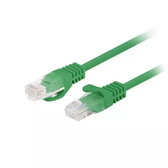 LANBERG Kabel krosowy CAT.5E UTP 0.25M zielony Fluke Passed