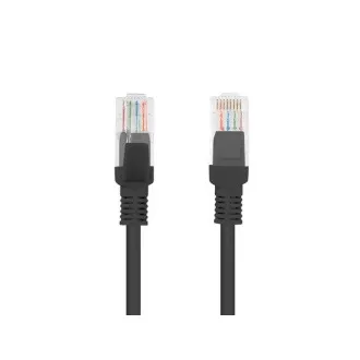 LANBERG Kabel krosowy CAT.5E UTP 20M czarny Fluke Passed