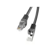 LANBERG Kabel krosowy CAT.6 FTP 15M czarny Fluke Passed